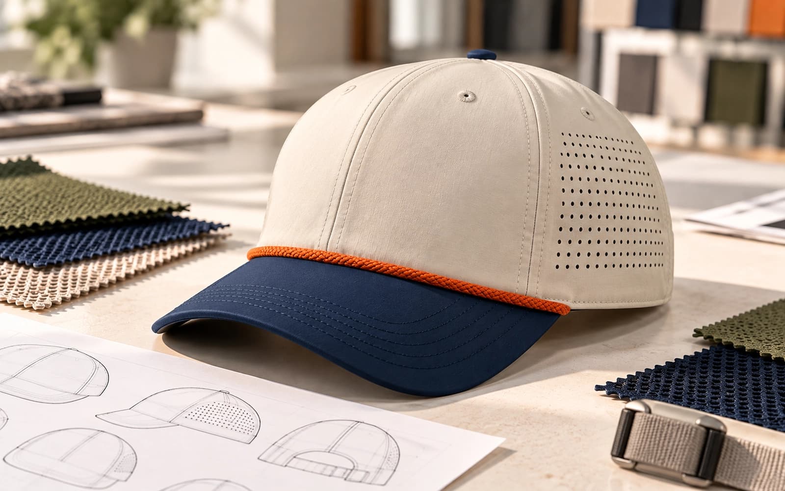Golf & Rope Caps development photography