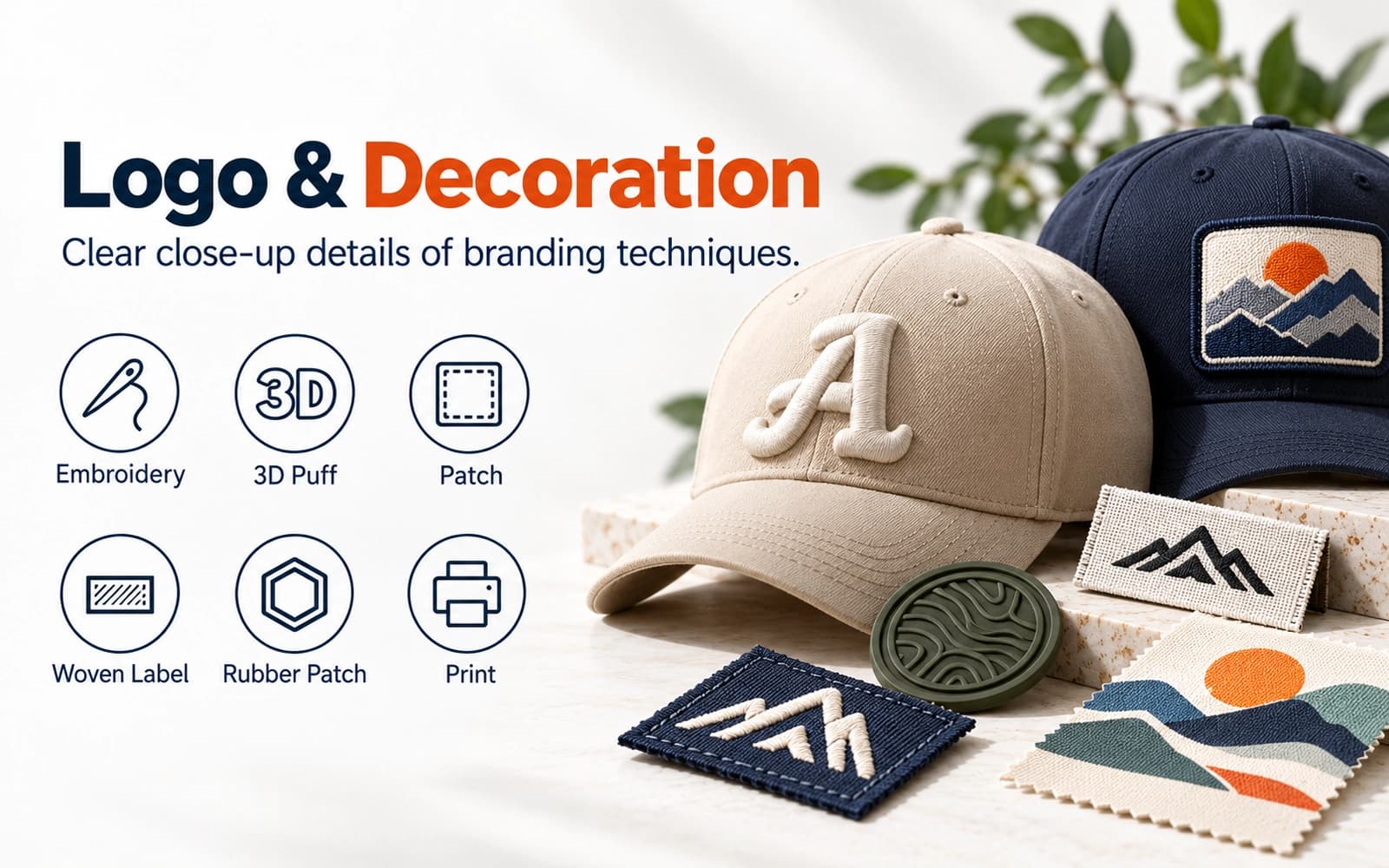 Logo & Decoration detail photography