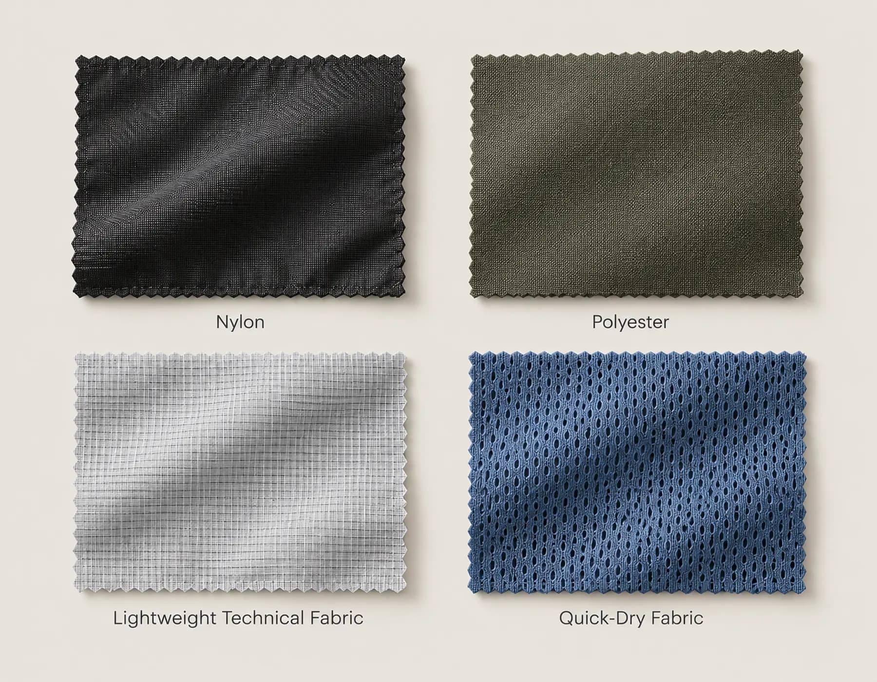 Technical material directions for custom running and camp caps